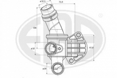 WILMINK GROUP wg1492946 -  Термостат, охлаждающая жидкость